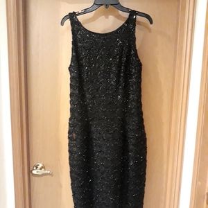 SD Collections sequined black dress
